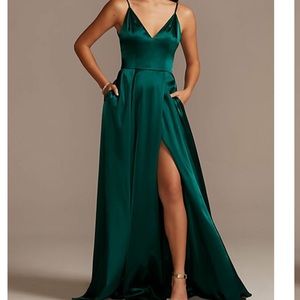 David’s Bridal Galina Signature in Gem **unaltered**